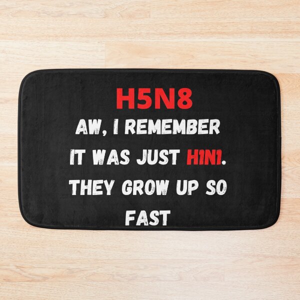 Item preview, H5N8 Bird Flu - The Flu Evolution designed and sold by Zeberdee Designs.