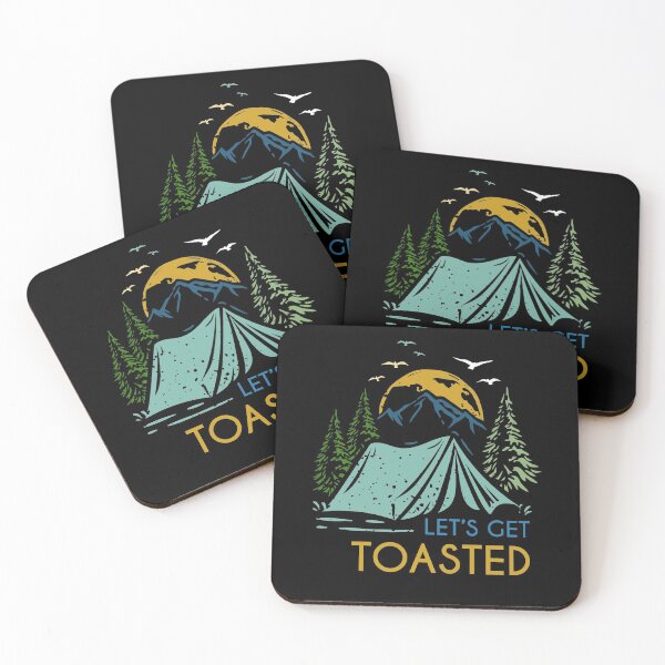 Item preview, Camping Let's Get Toasted designed and sold by Zmunki.