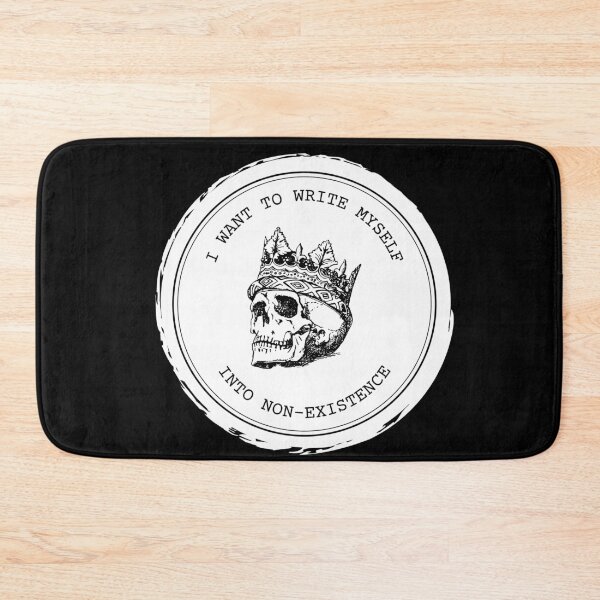Item preview, I want to write myself into non-existence // dark academia quotes designed and sold by vela-ramhorn.