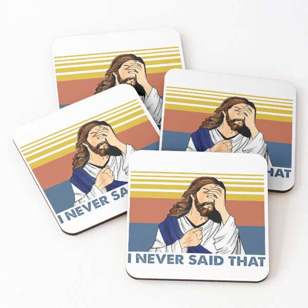 Item preview, Retro Vintage I Never Said That Funny Christian Church Jesus Shirt designed and sold by Skechers7654.