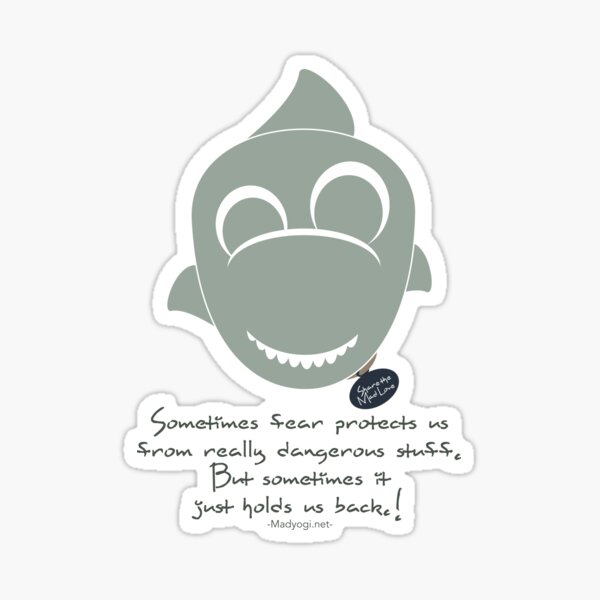 Yogi Sharky Sticker