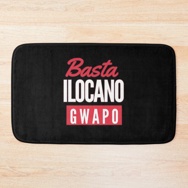 Item preview, Basta Ilocano Gwapo- Filipino Ilocano Gift Ideas- White Text designed and sold by EvaWolf.