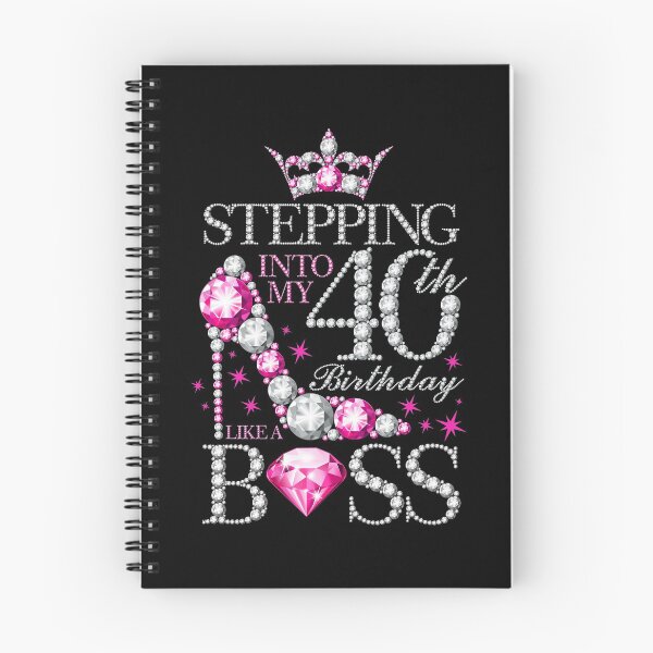 Item preview, 40th Birthday. Stepping into my 40th Birthday lady’s  designed and sold by iclipart.