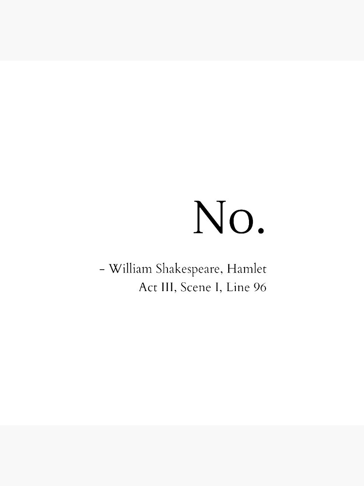 Hamlet Act 3 Scene 1 Line 96