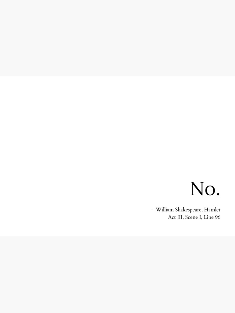 Hamlet Act 3 Scene 1 Line 96