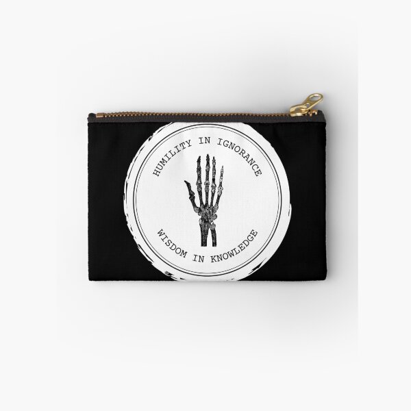 Item preview, Humility in ignorance, wisdom in knowledge // dark academia quotes designed and sold by vela-ramhorn.