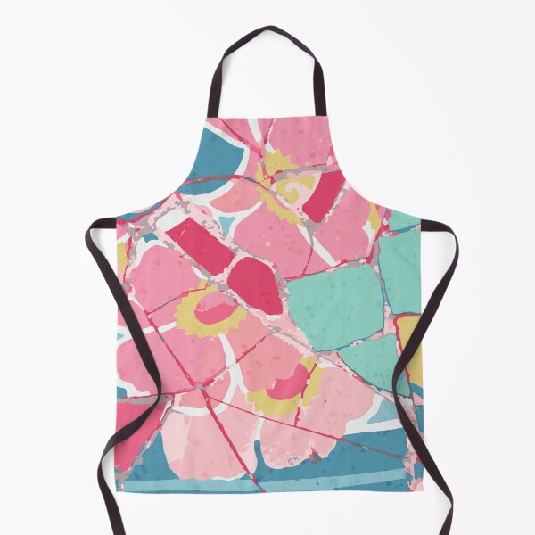 Item preview, Colourful Floral Broken Tile Pieces designed and sold by PopseyUK.