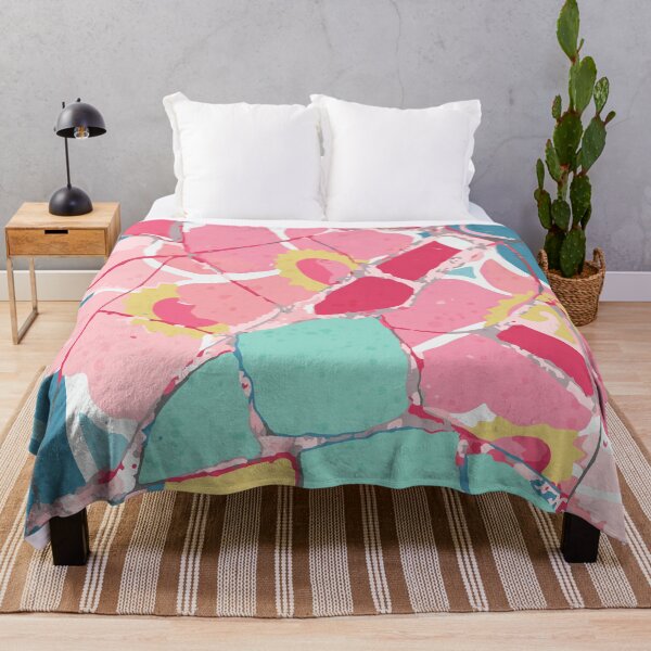 Item preview, Colourful Floral Broken Tile Pieces designed and sold by PopseyUK.