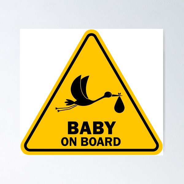 Item preview, Baby on Board designed and sold by DogsHearted.