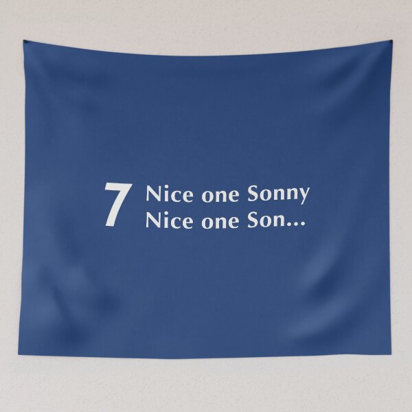 Item preview, Numéro 7 Football Anglais Londres Bleu et blanc Chant de Supporteurs  designed and sold by FrenchsTuck.