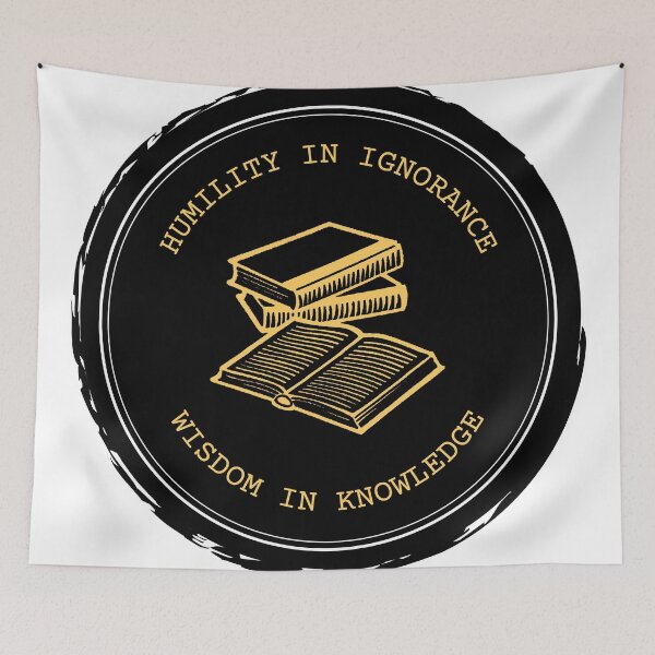 Item preview, Copy of Humility in ignorance, wisdom in knowledge // dark academia quotes designed and sold by vela-ramhorn.