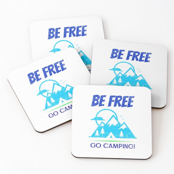 Item preview, Be Free Go Camping designed and sold by Tramontane Designs.