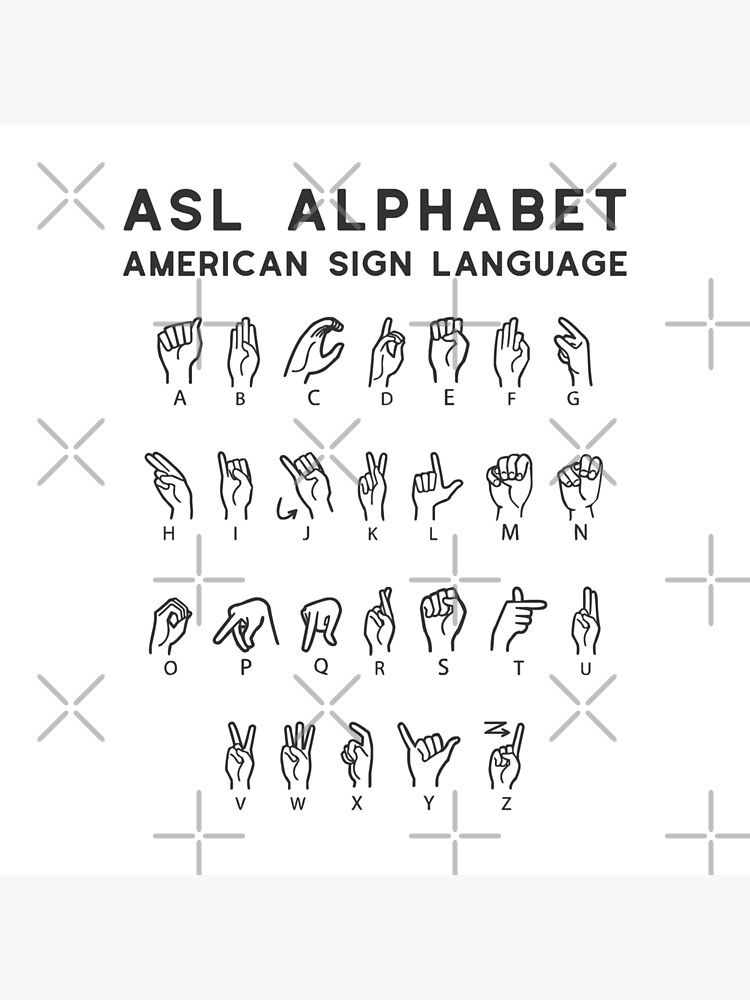 american-sign-language-alphabet-chart-poster-for-sale-by-bantaam