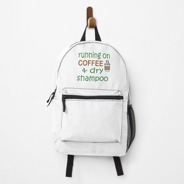 Item preview, running on coffee and dry shampoo sweatshirt designed and sold by cercleshop.