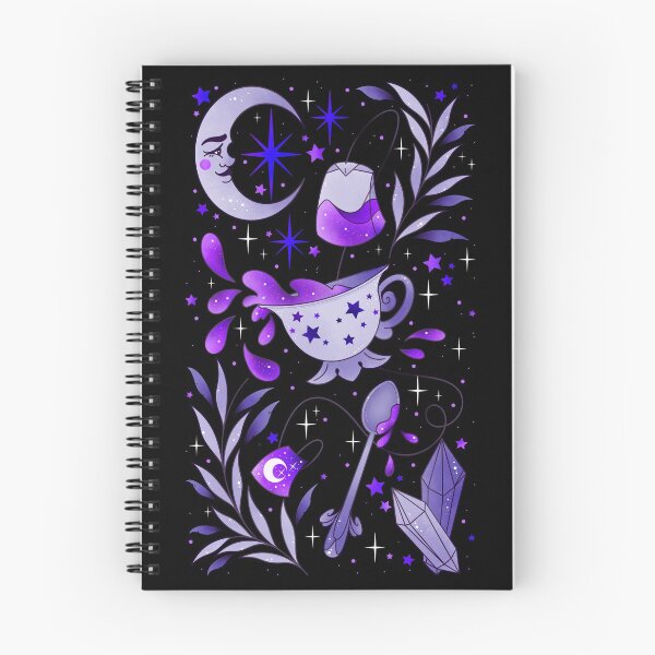 Item preview, Cup of stars witchy tea illustration  designed and sold by Texdoodles.