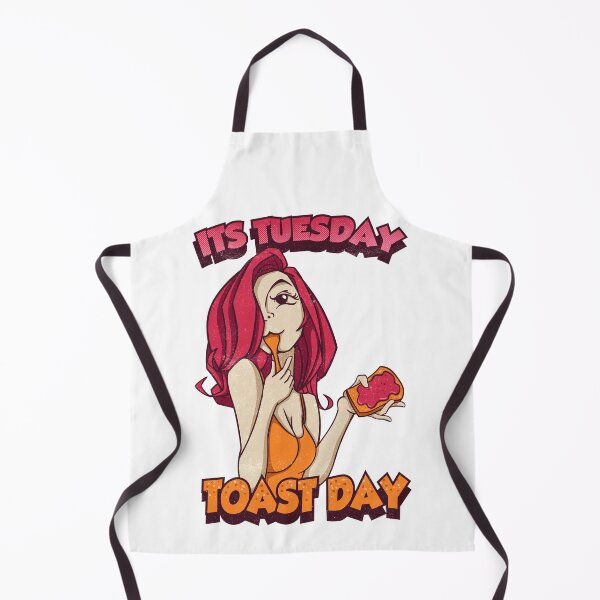 Item preview, Its Tuesday Toast Day designed and sold by pixeldsigns.