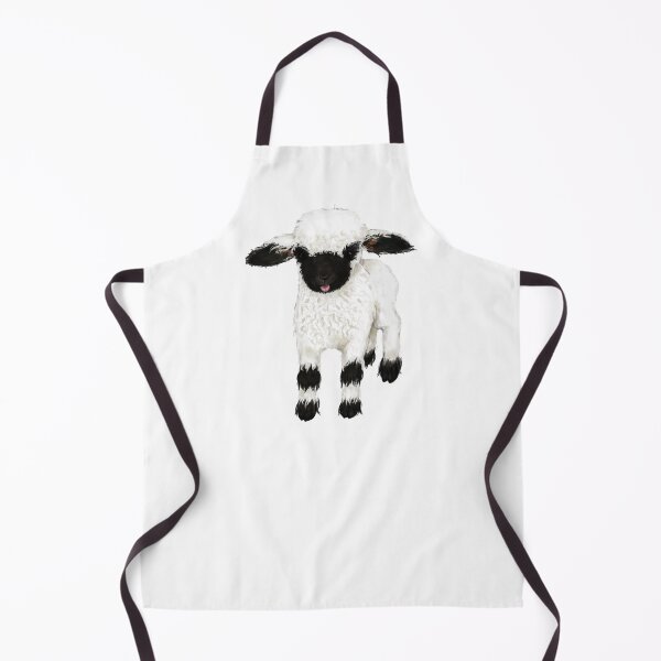 Item preview, Blacknose Sheep Illustration Farm Animal Spring Animal Watercolor designed and sold by CreativeBu.