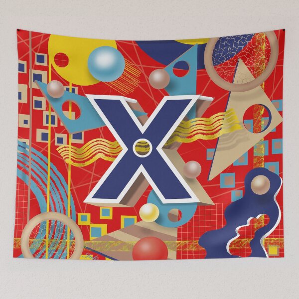 Item preview, Letter X designed and sold by Julia Rudens.