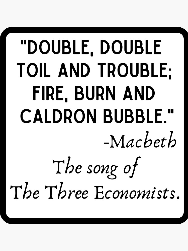 DOUBLE Double Toil and Trouble SONG SHAKESPEARE Macbeth of the