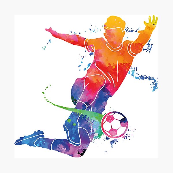 Impressions Photo Sur Le Theme Footballeur Redbubble Impressions Photo Sur Le Theme Footballeur Redbubble