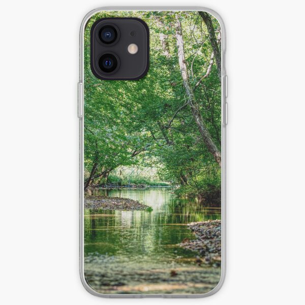 Greenery Water Escape iPhone Soft Case