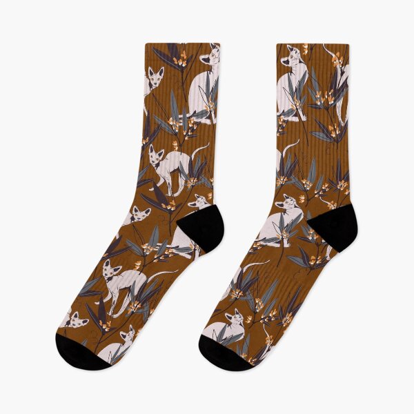 Item preview, Sphynx cat lover pattern  designed and sold by Milatoo.