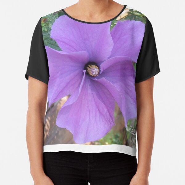 Native hibiscus alyogyne huegeli Chiffon Top
