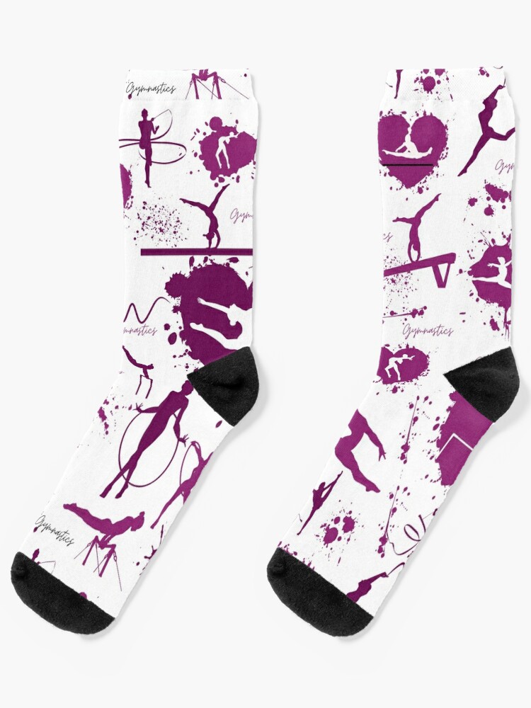 I love Gymnastics - Print | Socks