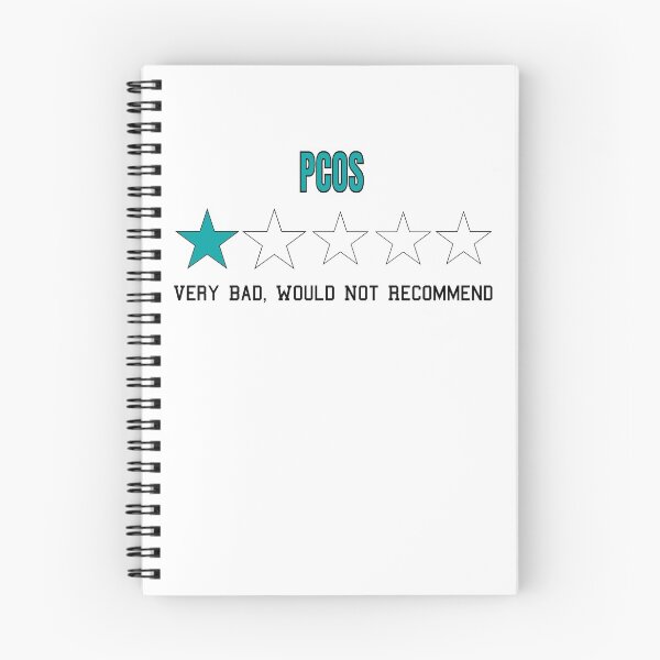 Item preview, PCOS Very Bad Would Not Recommend One Star Rating designed and sold by NadzeyaD.