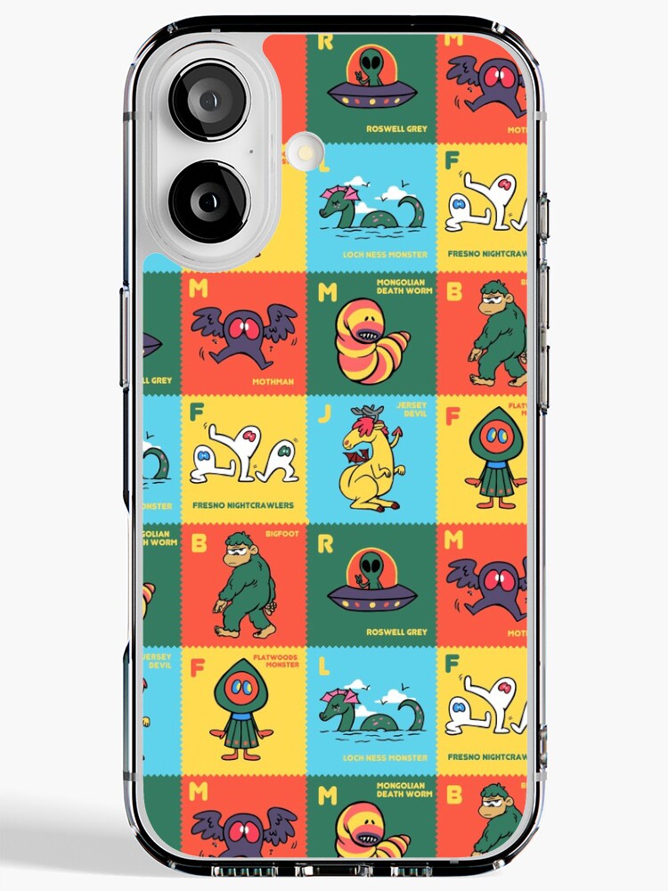 Kidcore Cryptids iPhone Case
