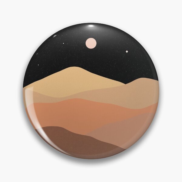 Item preview, Desert Night sky boho chic landscape designed and sold by trajeado14.