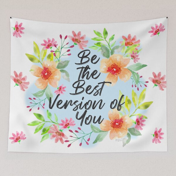 Item preview, BE THE BEST VERSION OF YOU designed and sold by PrachiManerikar.