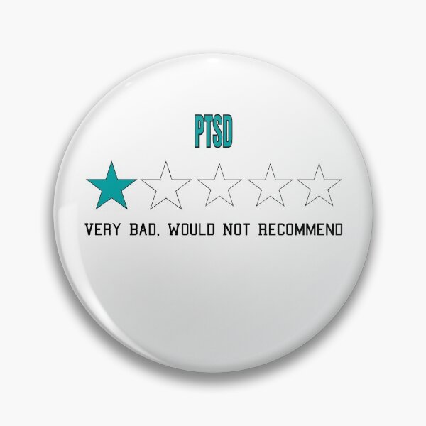 Item preview, PTSD Very Bad Would Not Recommend One Star Rating designed and sold by NadzeyaD.