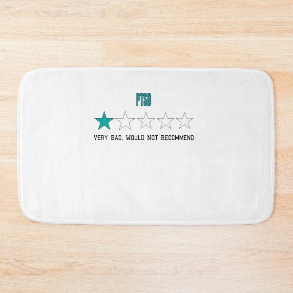 Item preview, PTSD Very Bad Would Not Recommend One Star Rating designed and sold by NadzeyaD.
