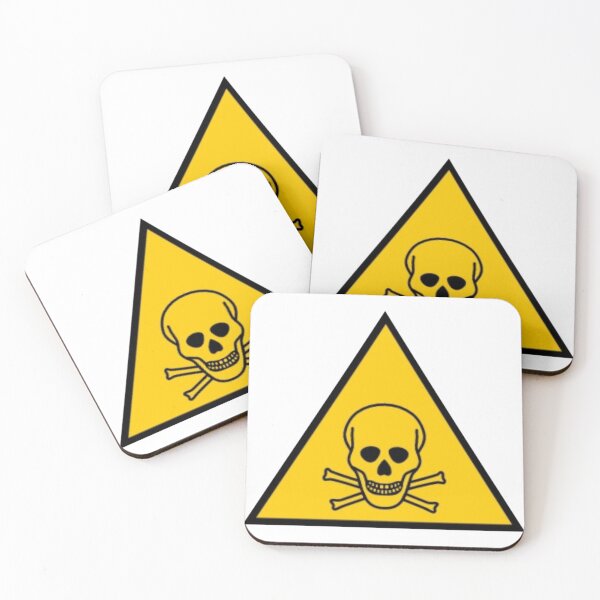 Item preview, Toxic poison warning sign  designed and sold by Creativeart1974.