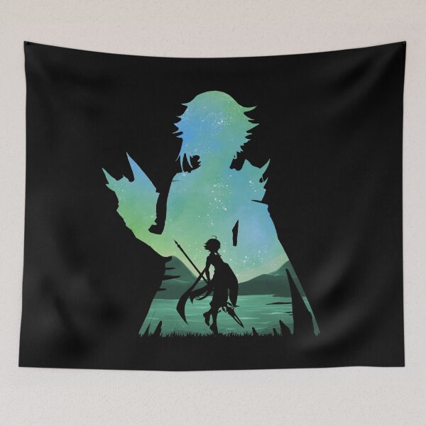 Item preview, Xiao Genshin Impact - Illusion *Black* designed and sold by MyRetroArt.