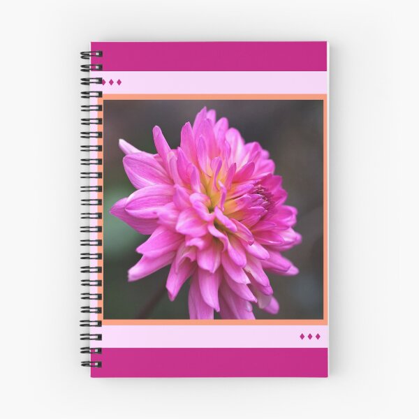 Item preview, Dahlia Think Pink designed and sold by Joy Watson - Natural Light Photography .