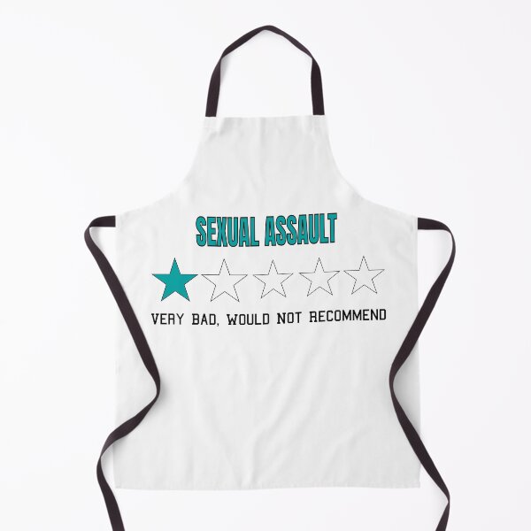 Artikelvorschau, Sexual Assault Very Bad Would Not Recommend One Star Rating entworfen und verkauft von NadzeyaD.