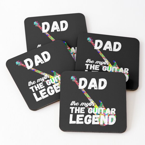 Item preview, Dad the Myth the Guitar Legend Father's Day 2 designed and sold by Labradoodlesetc.