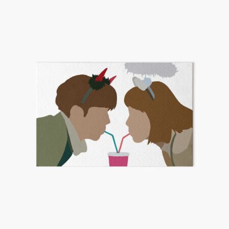 weightlifting fairy kim bok joo carnival drink scene Art Board Print