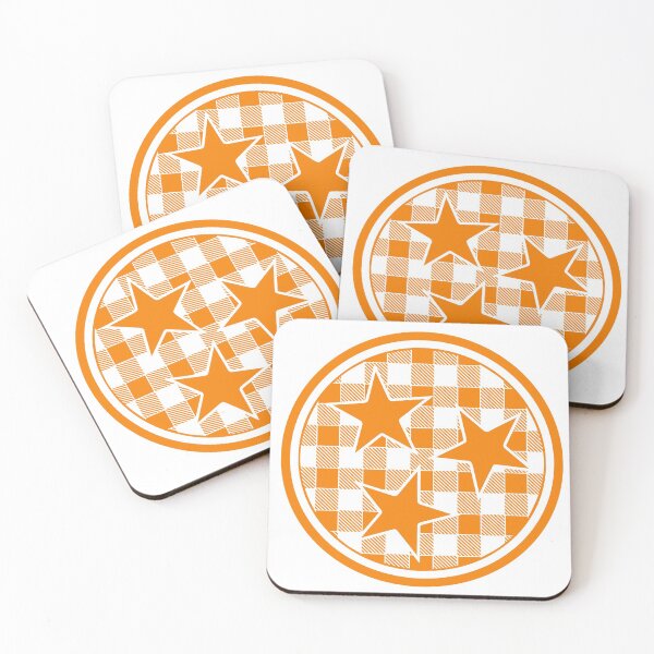 Artikelvorschau, Orange Buffalo Plaid Tennessee TriStar entworfen und verkauft von JoBella-Designs.
