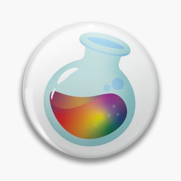 Item preview, Rainbow Pride Potion (Minimalist) designed and sold by bulaklakin.