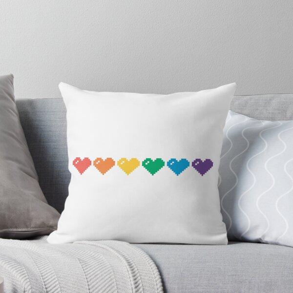 Item preview, HEART LGBTIQ+ PRIDE 8BIT PIXEL ART designed and sold by revolutionlove.
