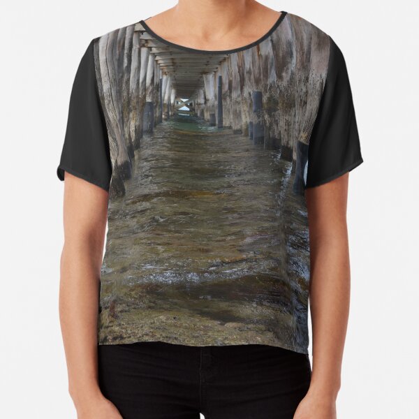 Point Lonsdale Pier Chiffon Top