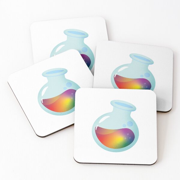 Item preview, Rainbow Pride Potion (Minimalist) designed and sold by bulaklakin.