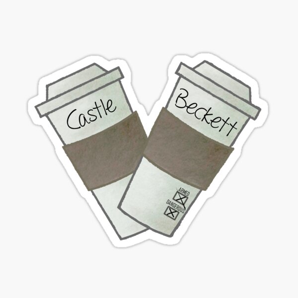 coffee heart Sticker