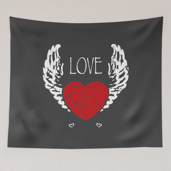 Item preview, Love Heart Angel Wings designed and sold by CoolYule.
