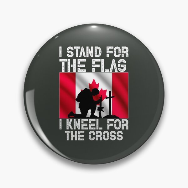 Item preview, 'I STAND FOR THE FLAG I KNEEL FOR THE CROSS' COLLECTION designed and sold by JRM Tees & More Store.