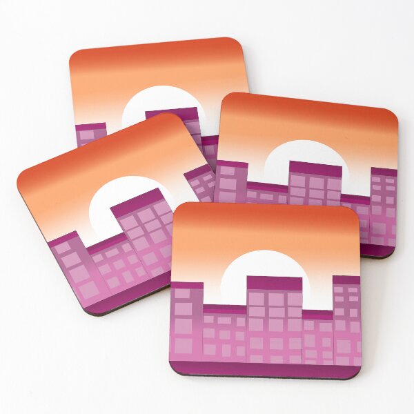 Item preview, Lesbian pride (City) designed and sold by LunaAngelRose.