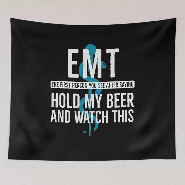 Item preview, EMT Funny Gift designed and sold by AwesomeWorld1.